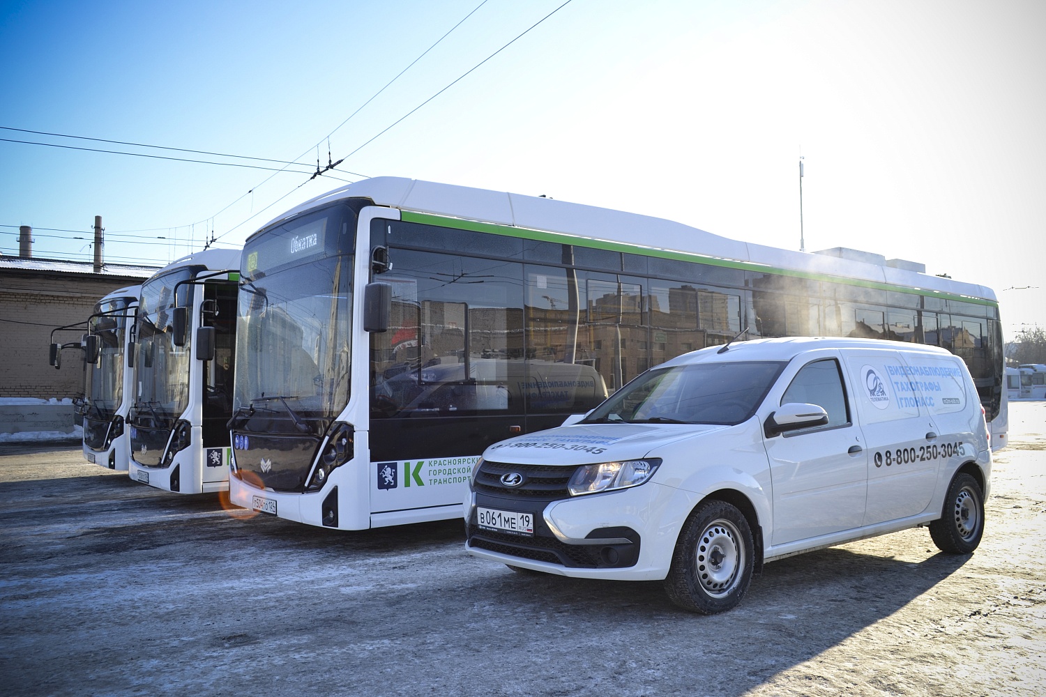 Новейшие электробусы в Красноярске: экологичность и безопасность на дорогах города под контролем систем мониторинга
