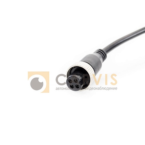 Многофункциональный кабель 4-pin (мама) к 4-pin (папа) с дополнительными аудио и питающими разъемами, длиной 0,2 метра, для подключения автомобильного оборудования.