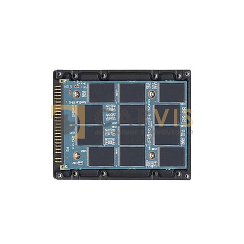 SSD-накопитель CARVIS емкостью 1 Тб с черным корпусом, предназначенный для использования в системах автомобильного видеонаблюдения для обеспечения быстрой и надежной записи данных.