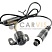 Черная миниатюрная камера видеонаблюдения CARVIS MC-401 с угловым креплением, подходящая для установки в автомобилях и других транспортных средствах для повышения безопасности и контроля.